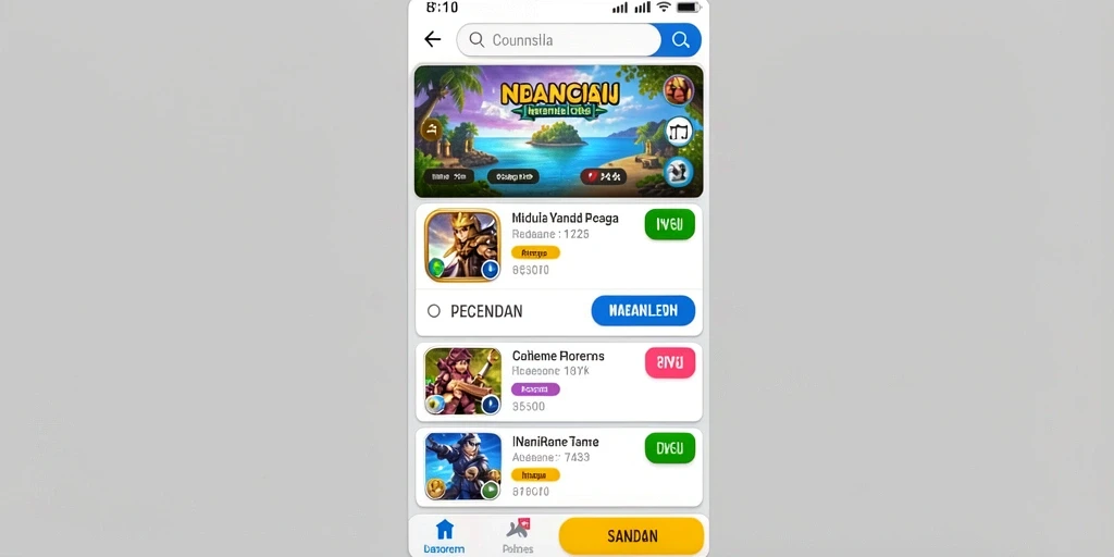 Tampilan menu utama ANGKASA168 yang menarik.