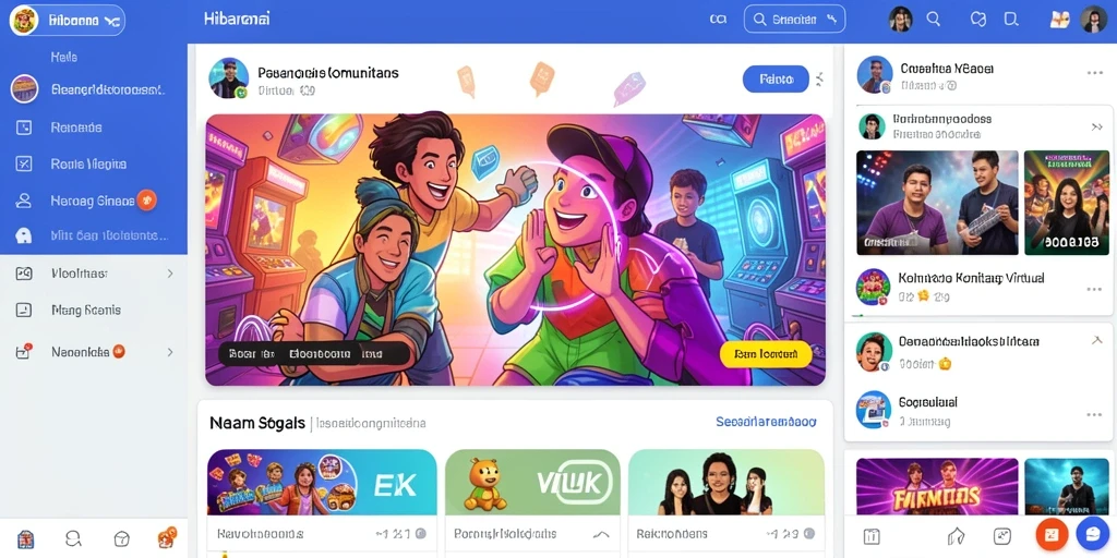 Screenshot menampilkan karakter utama dalam pertempuran epik.