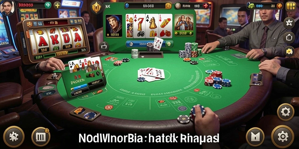 Tampilan awal game dengan grafis yang memukau.