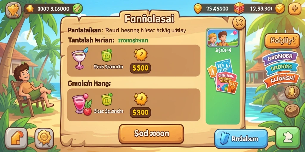 Tampilan antarmuka yang intuitif dan user-friendly.