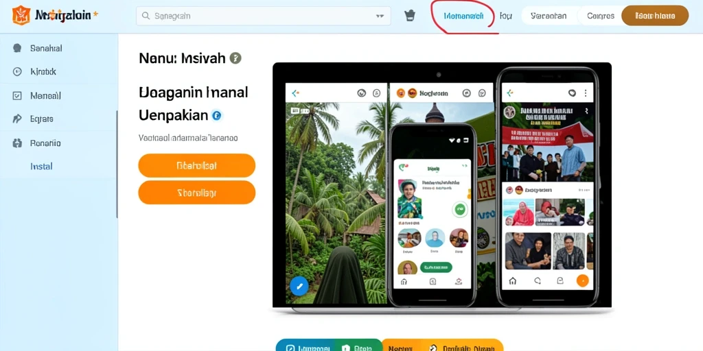 Tampilan antarmuka yang menarik dan mudah dinavigasi.