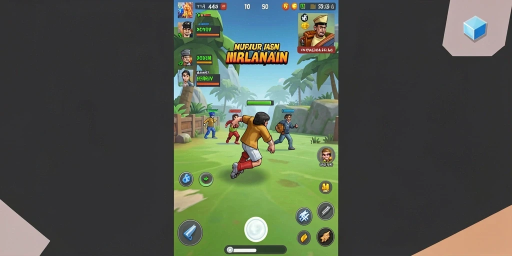 Screenshot menunjukkan tampilan awal yang menarik.