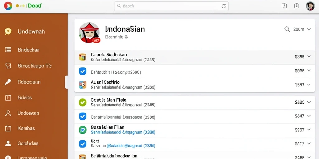 Tampilan antarmuka yang menarik dan user-friendly.