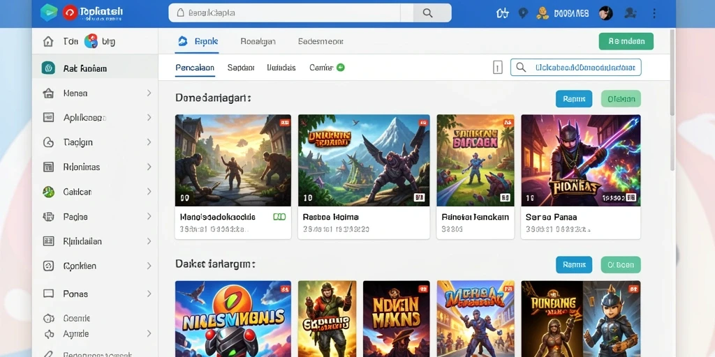 Tampilan antarmuka pengguna yang menarik dan mudah digunakan.