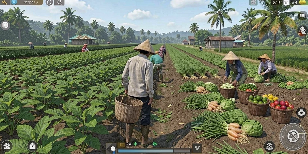 Tampilan grafis yang memukau dari karakter utama.