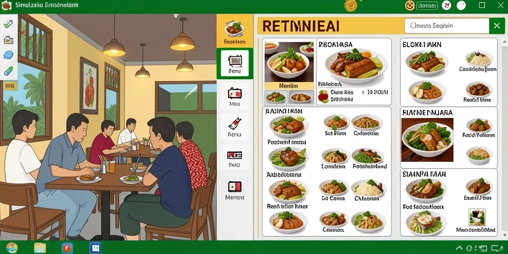 Antarmuka pengguna yang intuitif dan mudah digunakan.