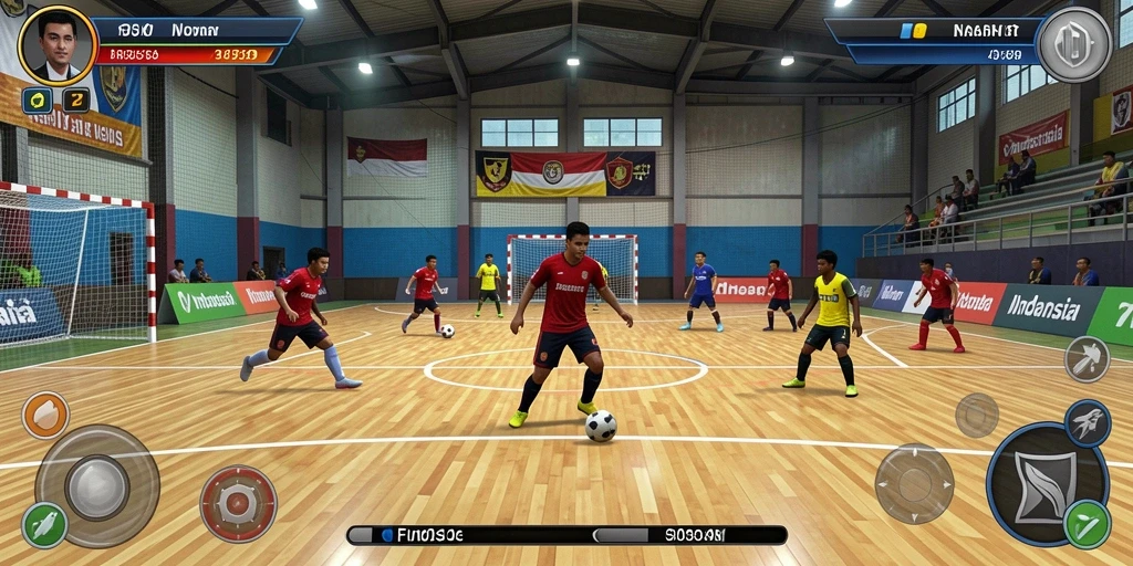Tampilan awal permainan yang menarik dan intuitif.