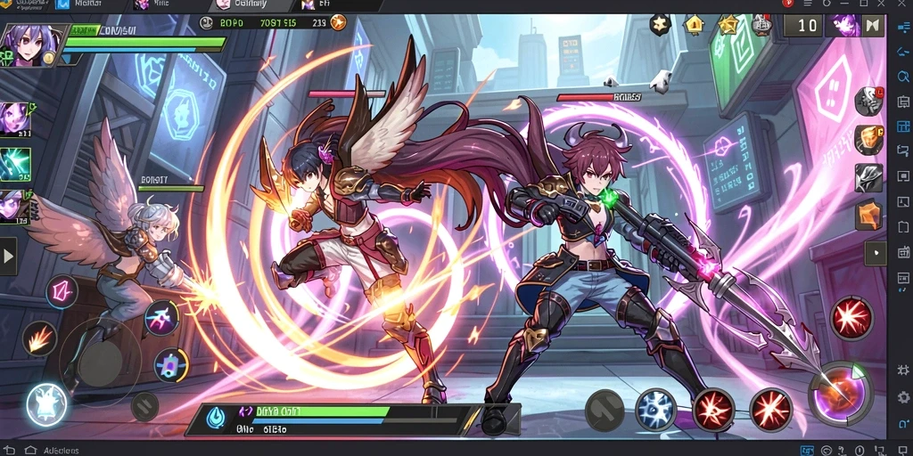 Screenshot memperlihatkan tema slot yang berwarna-warni dan menarik.