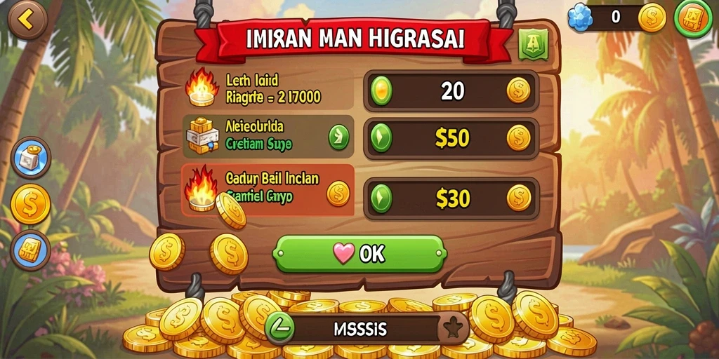 Tampilan antarmuka pengguna yang modern dan menarik.