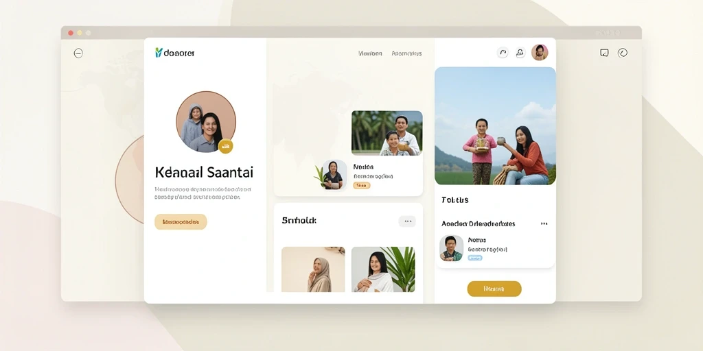 Tampilan antarmuka yang menarik dan user-friendly.