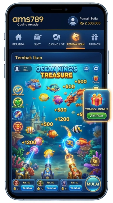 Cuplikan layar menu unduhan ams789 untuk perangkat Android